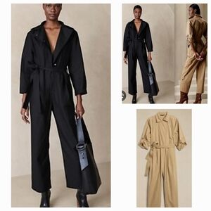 Banana Republic black jumpsuit